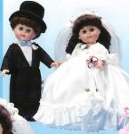 Vogue Dolls - Ginny - Here Comes the Bride - Bride and Groom Set - Doll